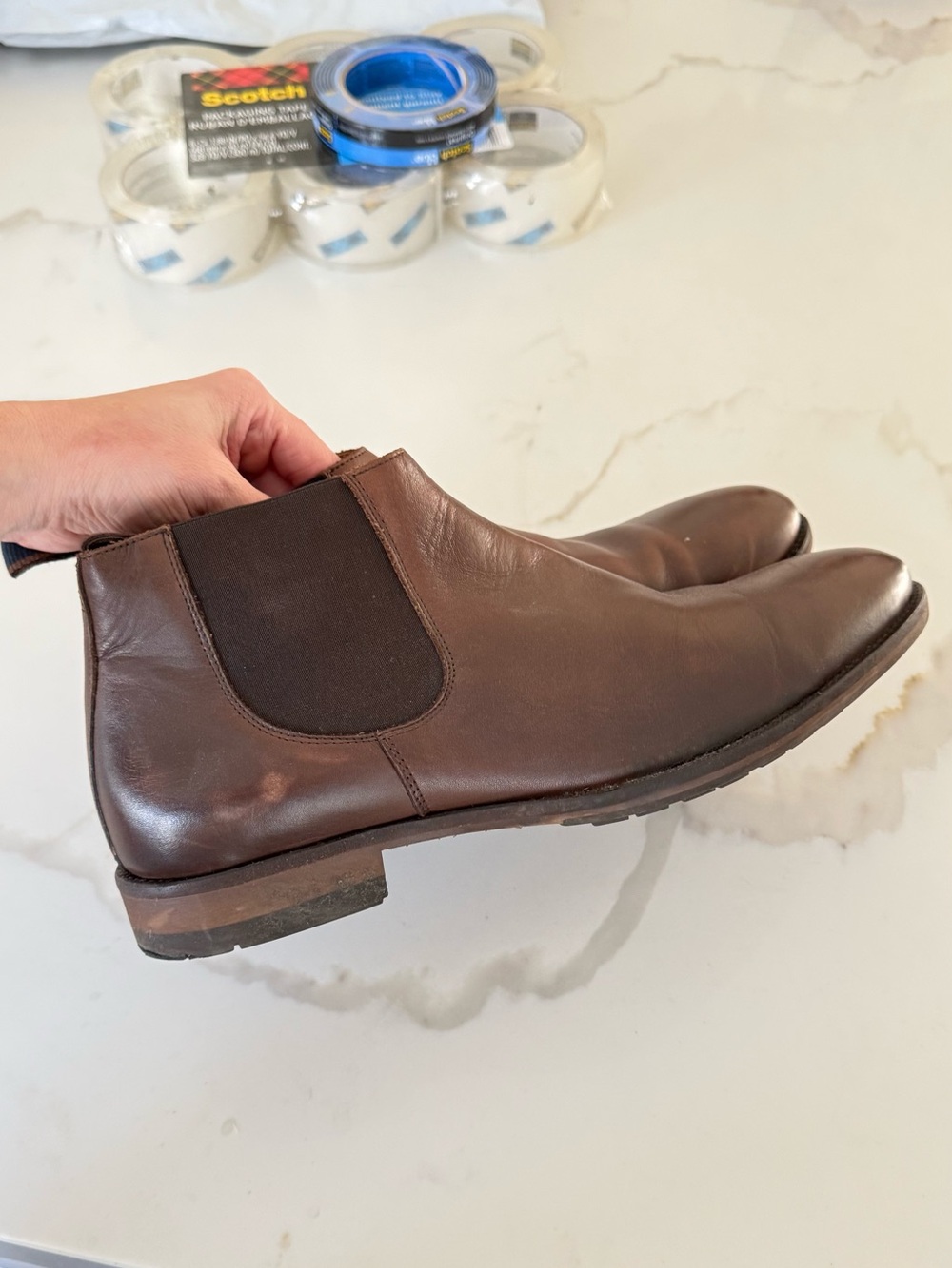 Todd & Gunn Men's Farmlands Chelsea Boots - Picture 4 of 9